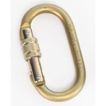 Mousqueton bloquant en acier Portable Winch 25 KN