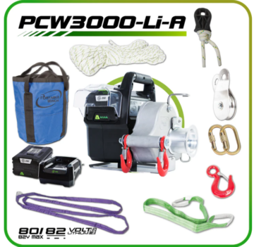 Kit de treuil à essence Portable Winch