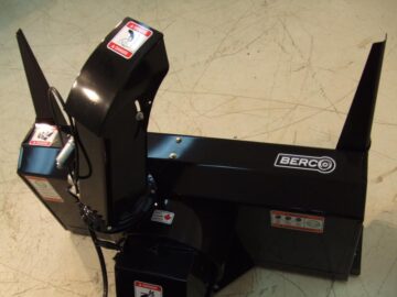 Souffleuse Bercomac électrique 44 pouces tracteur à gazon