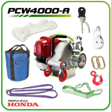 Kit de treuil à essence Portable Winch