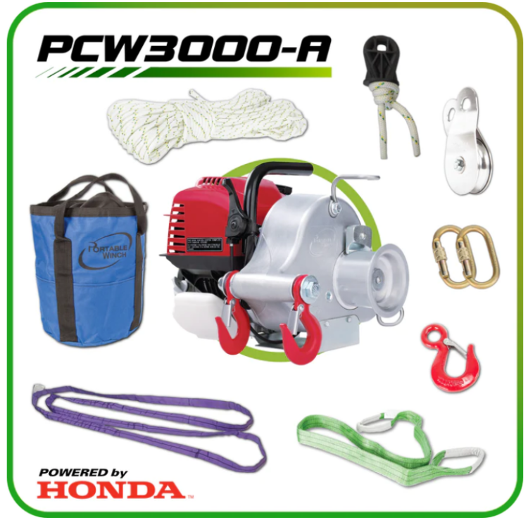Kit de treuil à essence Portable Winch
