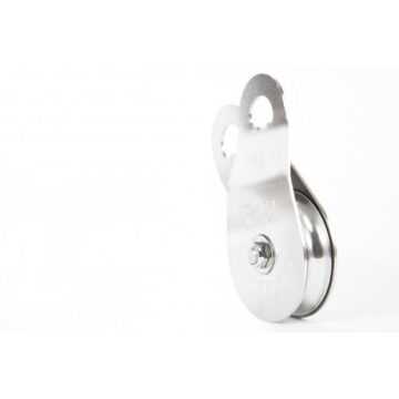 Poulie simple à côtés oscillants en acier inox Portable Winch