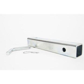 Tube carré avec goupille coudée Portable Winch