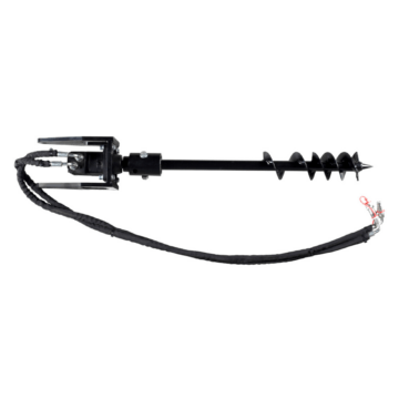 Perce trous de poteaux avec tarière 4''